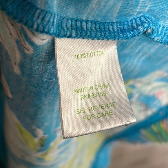 LILLY PULITZER JUNGLE GLAM TOILE MANDY V-Neck Top, Size XS - Picture 5 of 8